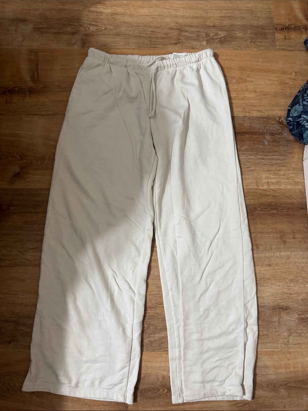 Women’s white/cream Casual Drawstring Pants